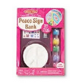Decorate Your Own Peace Sign Bank